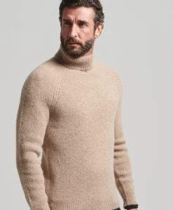 Alpaca Chunky Roll Neck Jumper