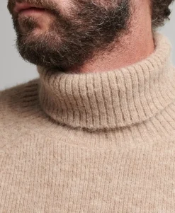 Alpaca Chunky Roll Neck Jumper
