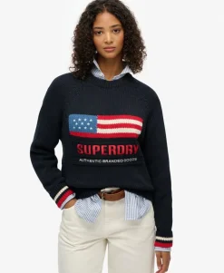 Americana Crew Knit Jumper