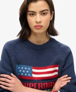 Americana Crew Knit Jumper
