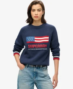 Americana Crew Knit Jumper