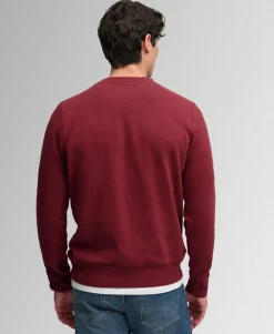 Athletic Applique Relaxed Crew Sweatshirt