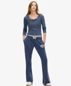 Athletic Button Down Long Sleeve Top