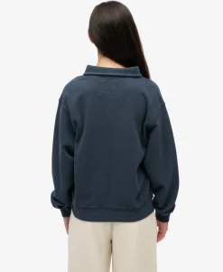 Athletic Collared Half Zip Jumper