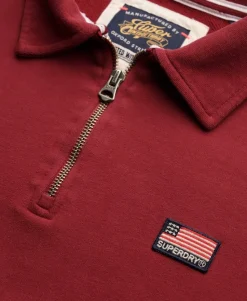 Athletic Collared Half Zip Jumper