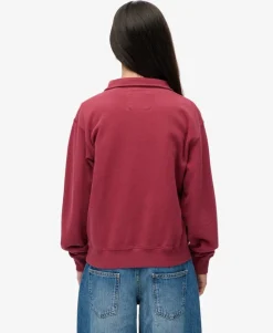 Athletic Collared Half Zip Jumper