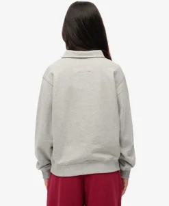 Athletic Collared Half Zip Jumper