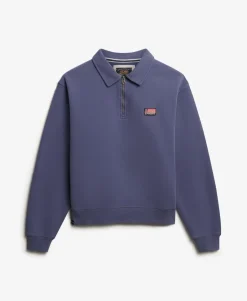 Athletic Collared Half Zip Jumper