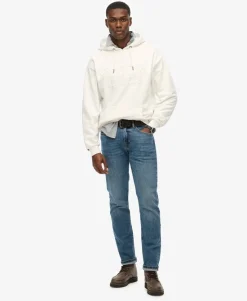 Athletic Embossed Oversized Hoodie