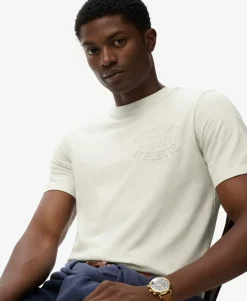 Athletic Embossed Relaxed T-Shirt