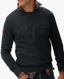 Athletic Embossed Sweatshirt