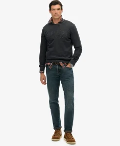 Athletic Embossed Sweatshirt