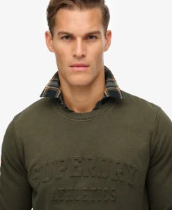 Athletic Embossed Sweatshirt