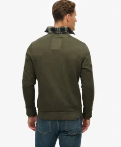 Athletic Embossed Sweatshirt