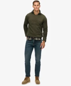 Athletic Embossed Sweatshirt