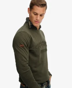 Athletic Embossed Sweatshirt