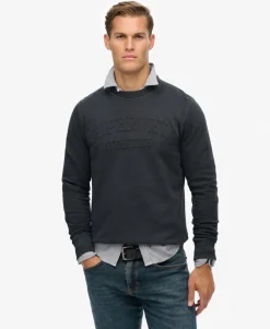 Athletic Embossed Sweatshirt