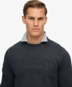Athletic Embossed Sweatshirt