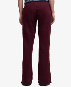 Athletic Embroidered Flare Joggers