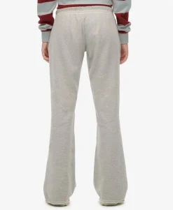 Athletic Embroidered Flare Joggers
