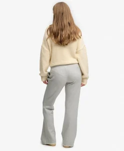 Athletic Embroidered Flare Joggers