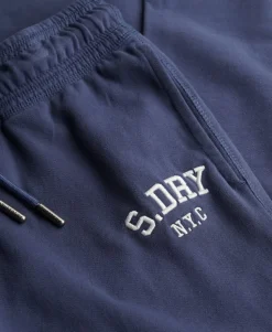Athletic Embroidered Flare Joggers