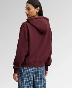 Athletic Essential Applique Cropped Hoodie