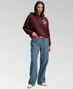 Athletic Essential Applique Cropped Hoodie