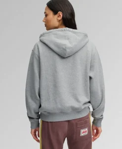 Athletic Essential Applique Cropped Hoodie