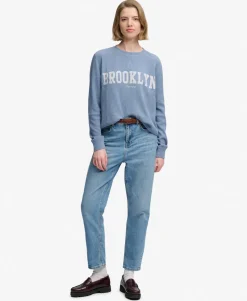 Athletic Essential Graphic Long Sleeve Top