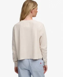 Athletic Essential Graphic Long Sleeve Top