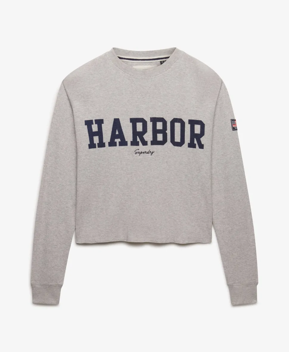 Athletic Essential Graphic Long Sleeve Top