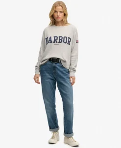 Athletic Essential Graphic Long Sleeve Top