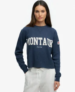 Athletic Essential Graphic Long Sleeve Top