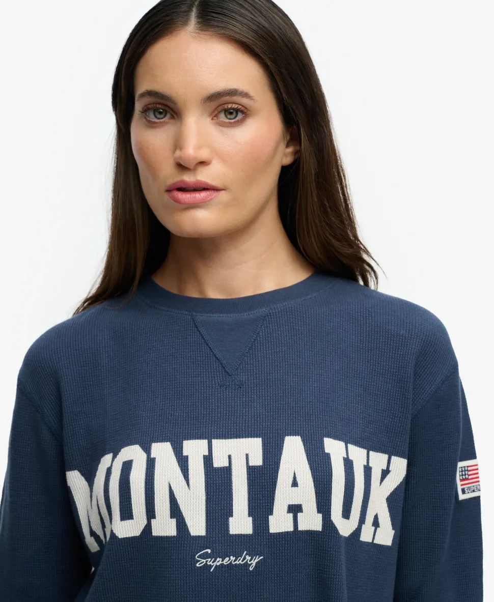 Athletic Essential Graphic Long Sleeve Top
