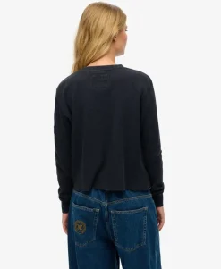 Athletic Essential Graphic Long Sleeve Top