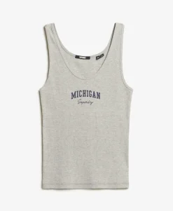 Athletic Essential Graphic Vest Top