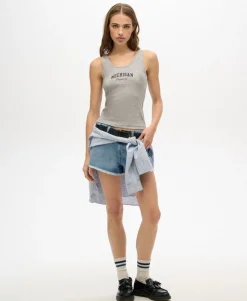 Athletic Essential Graphic Vest Top