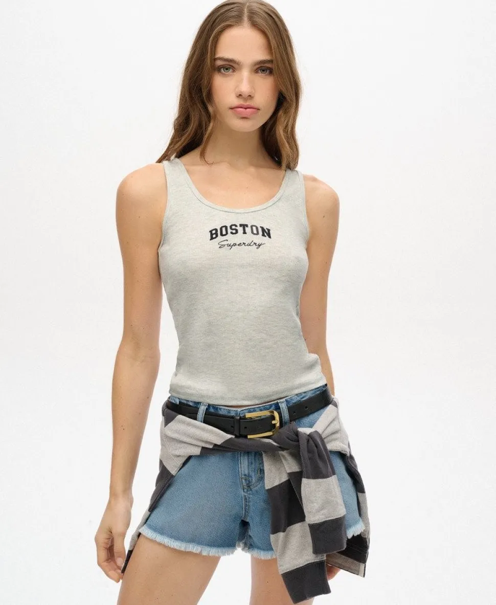 Athletic Essential Graphic Vest Top