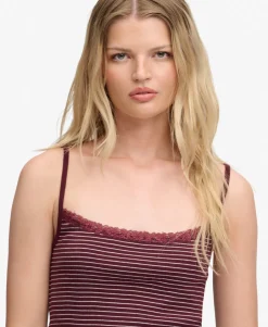 Athletic Essential Lace Cami Top