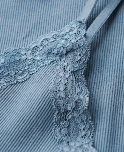 Athletic Essential Lace Trim Cami Top