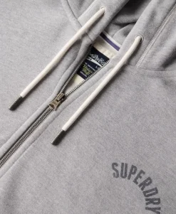 Athletic Essential Oversized Zip Hoodie