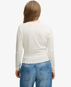Athletic Essential Pointelle Cardigan