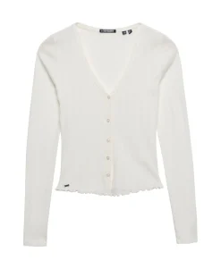 Athletic Essential Pointelle Cardigan