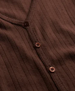 Athletic Essential Pointelle Cardigan