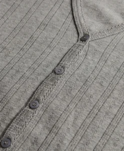 Athletic Essential Pointelle Cardigan
