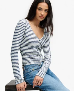 Athletic Essential Pointelle Cardigan