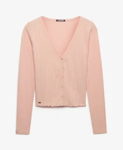 Athletic Essential Pointelle Cardigan