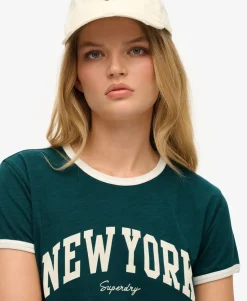 Athletic Essential Ringer Fitted T-Shirt