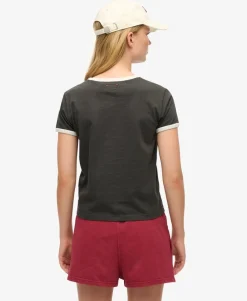 Athletic Essential Ringer Fitted T-Shirt